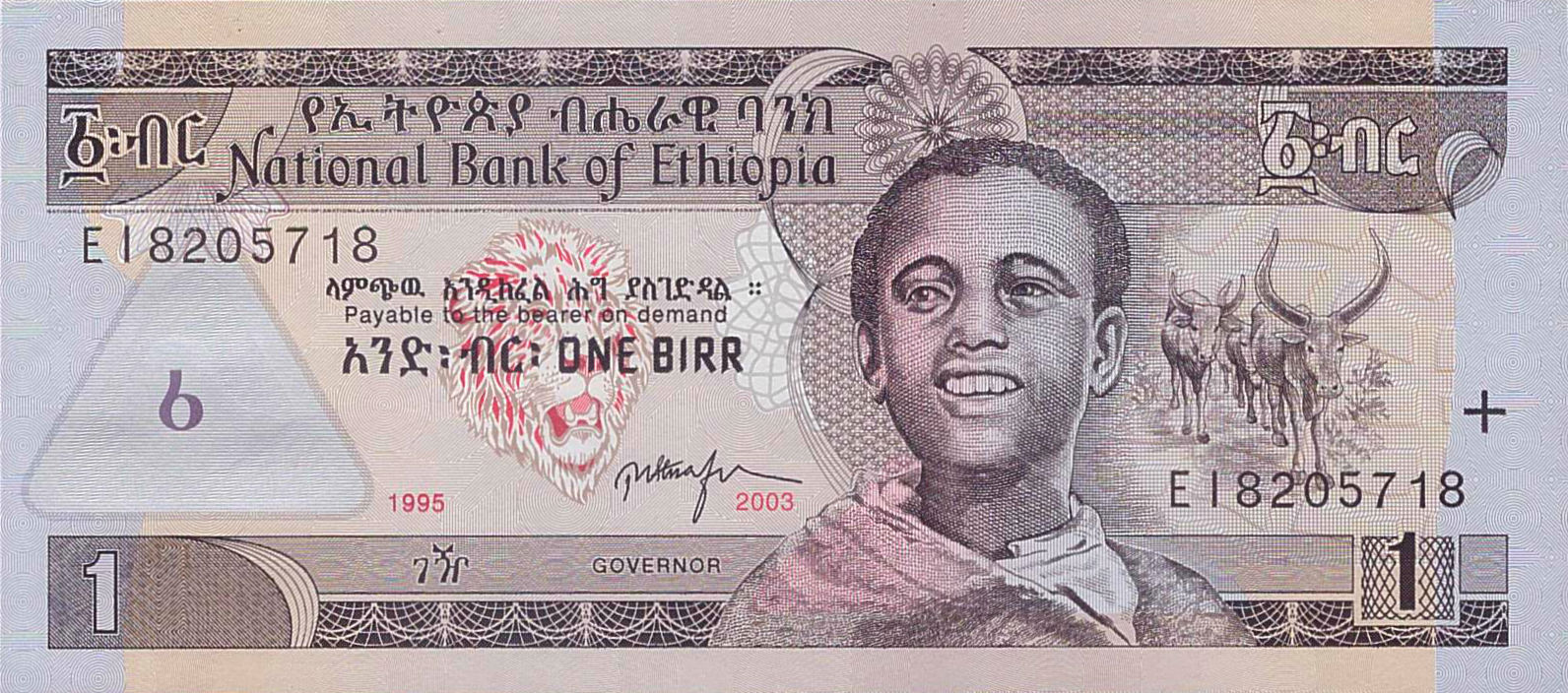 Ethiopia 1 2003 UNC P-46/c